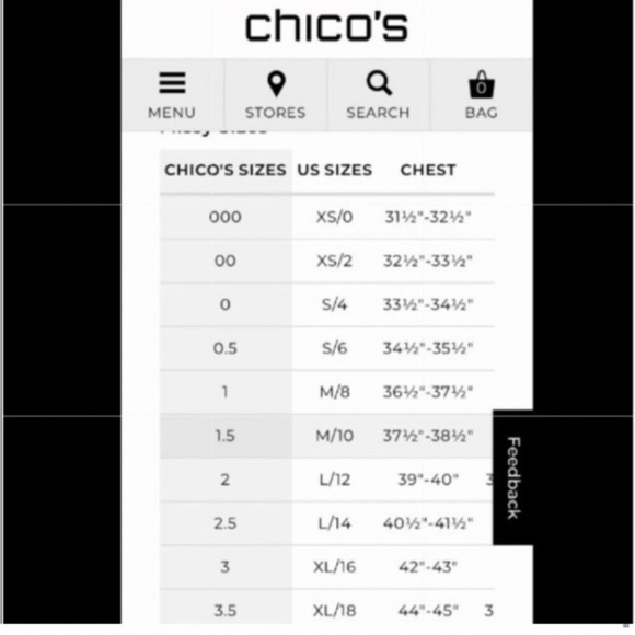 Chicos Medium Beautiful Top - Picture 7 of 7